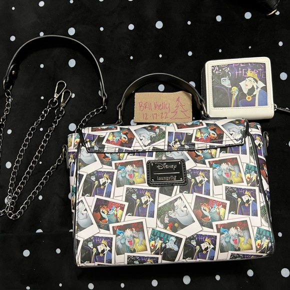 Loungefly Handbags - Disney Villans Loungefly With Wallet